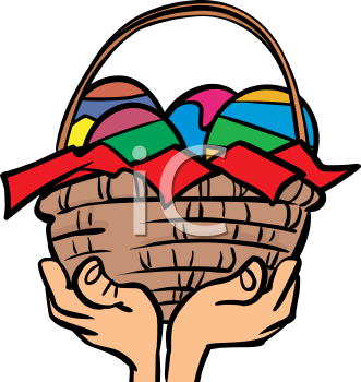 Easter Eggs Clip Art Image