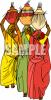 Ethnic People Clip Art Image