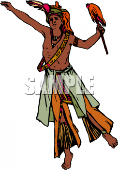 Ethnic People Clip Art Image