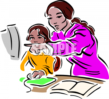 Ethnic People Clip Art Image