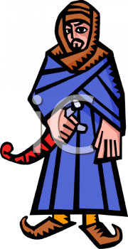 Ethnic People Clip Art Image