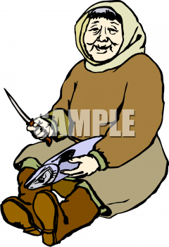 Ethnic People Clip Art Image