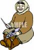 Ethnic People Clip Art Image