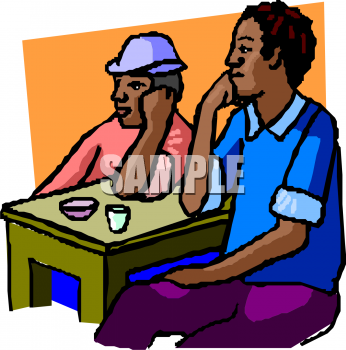 Ethnic People Clip Art Image