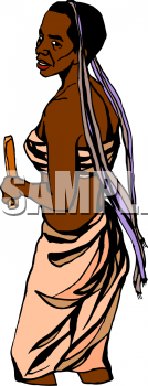 Ethnic People Clip Art Image