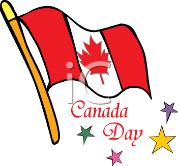 Canada Day Clip Art Image