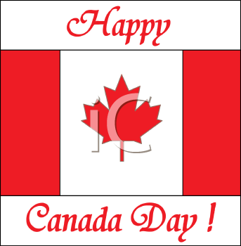 Canada Day Clip Art Image