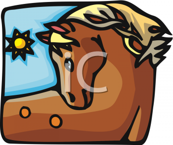 Horse Clip Art Image