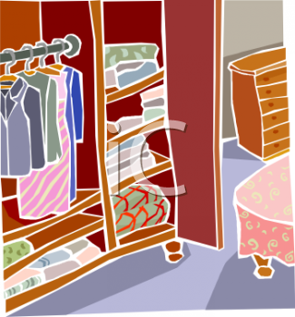Closet Clip Art Image