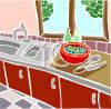 Kitchen Clip Art Image