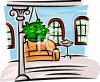 Living Room Clip Art Image