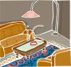 Living Room Clip Art Image