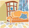 Living Room Clip Art Image