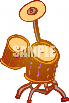 Drums Clip Art Image