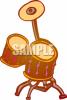Drums Clip Art Image