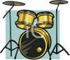 Drums Clip Art Image