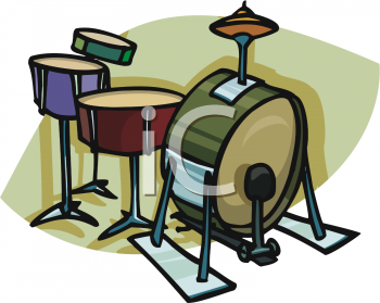 Drums Clip Art Image