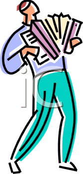 Musician Clip Art Image