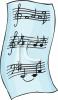 Music Notes Clip Art Image