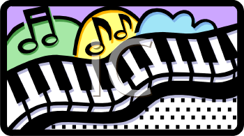 Piano Clip Art Image