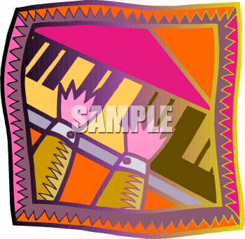 Piano Clip Art Image