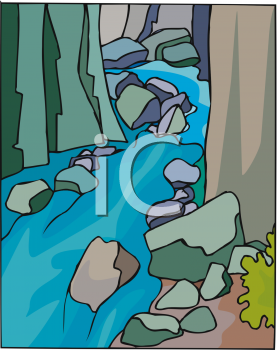 Landscape Clip Art Image