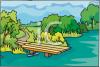 Landscape Clip Art Image