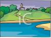Landscape Clip Art Image