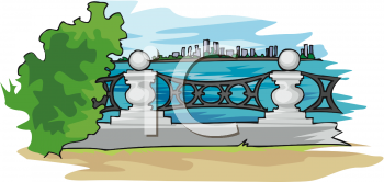 Landscape Clip Art Image