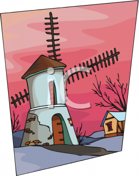 Landscape Clip Art Image