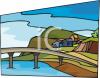 Landscape Clip Art Image