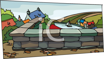 Landscape Clip Art Image
