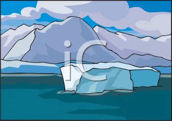 Landscape Clip Art Image