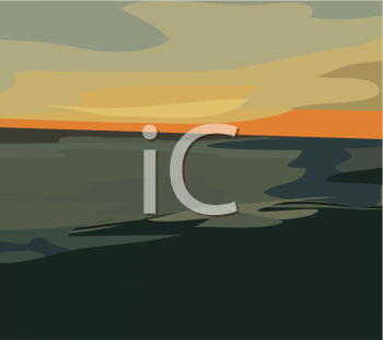 Landscape Clip Art Image