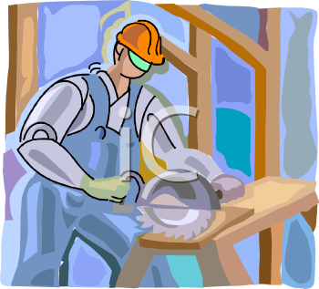 Construction Worker Clip Art Image