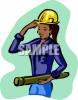 Construction Worker Clip Art Image