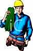 Electrician Clip Art Image