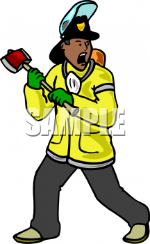 Fireman Clip Art Image