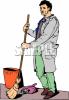 Janitor Clip Art Image