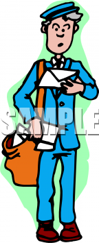 Mailman Clip Art Image