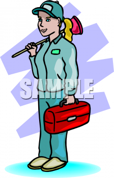 Plumber Clip Art Image