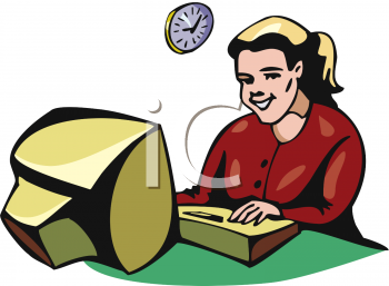 Secretary Clip Art Image