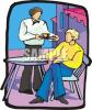 Waiter Clip Art Image