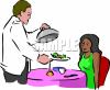 Waiter Clip Art Image