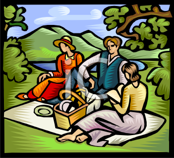Picnic Clip Art Image