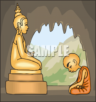 Buddhism Clip Art Image