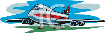 Airplane Clip Art Image