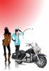 Motorcycle Clip Art Image