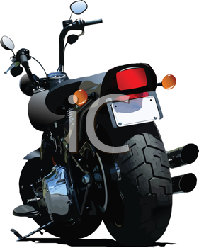 Motorcycle Clip Art Image