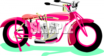 Motorcycle Clip Art Image